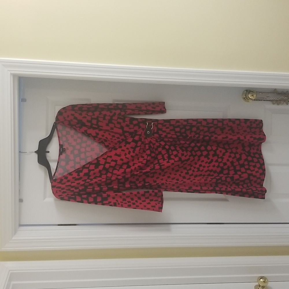 MSK Large Red Dress